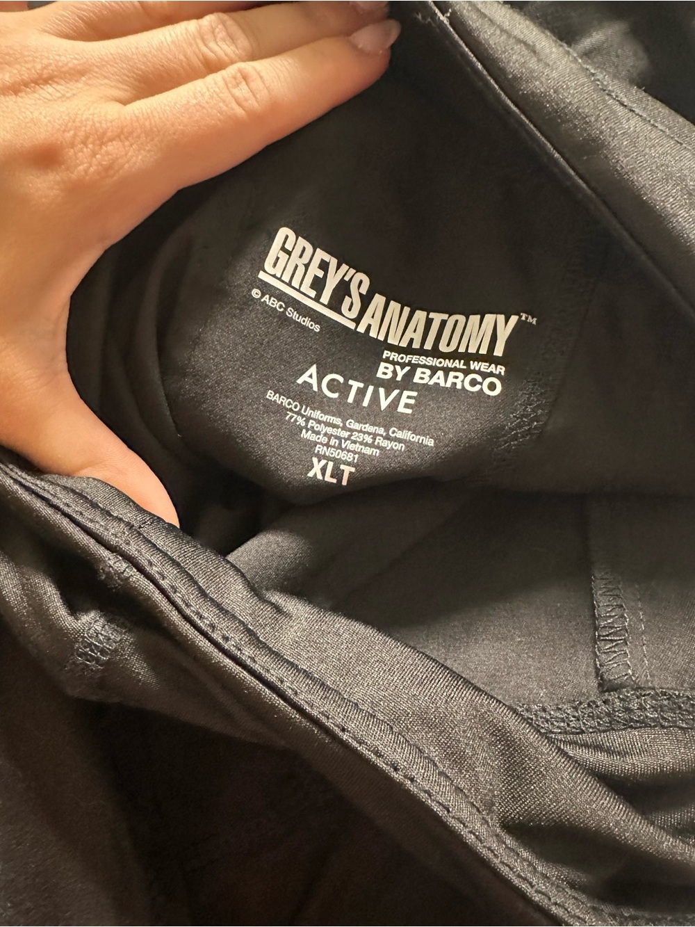 Women’s Grey’s Anatomy by BARCO Scrub Pants XLT